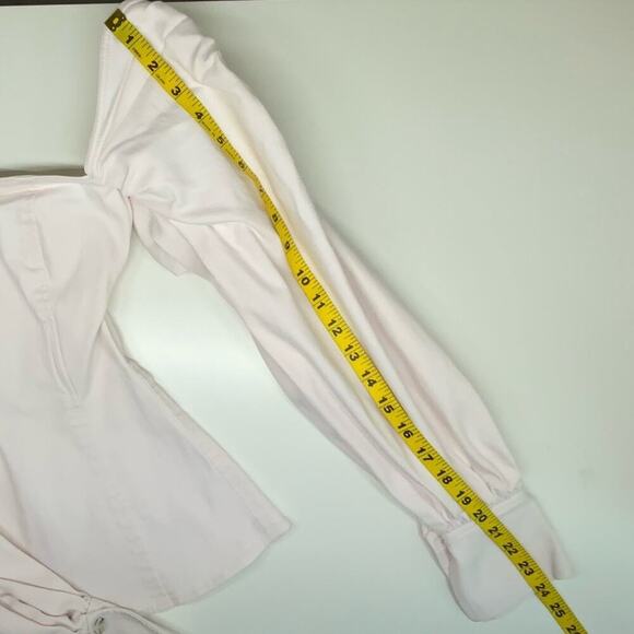 GUC | ADEAM | Off-Shoulder Bustier Top | Pale Pink | Size 2 - Picture 15 of 16